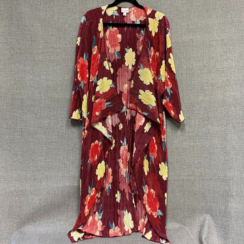 NWT Lularoe Shirley Kimono Cardigan Women's Small Floral